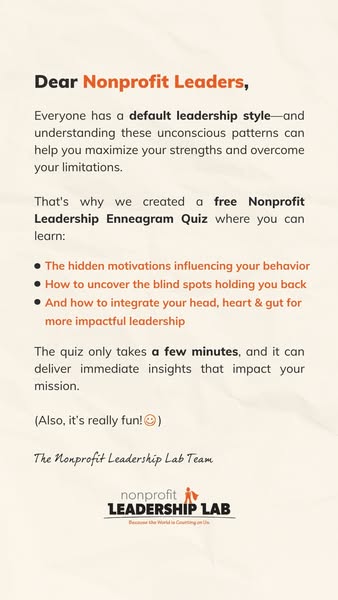 Nonprofit Leadership Lab