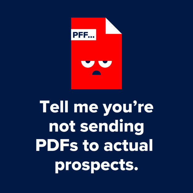 Send us a PDF. We'll show you what engagement looks like.