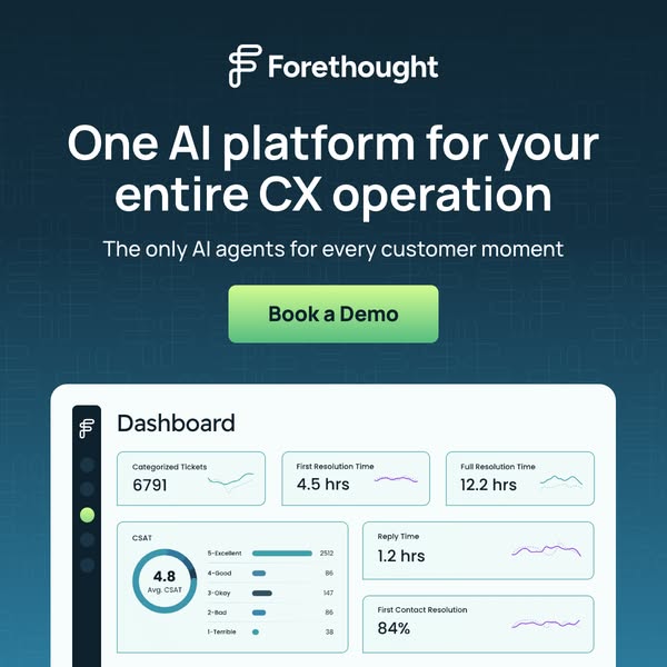 Forethought AI Agents by Zendesk